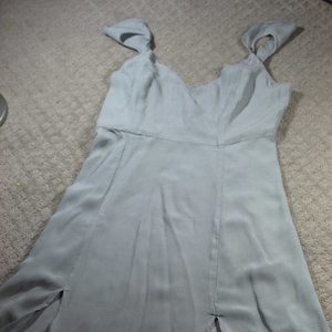 Ark nc Size M Long Pale Green Dress